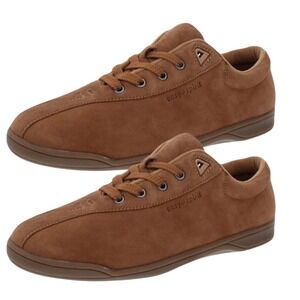 Women's Easy Spirit SEAP1 Suede Dark Natural Sport Walking Shoes ‎ Size 6-M New